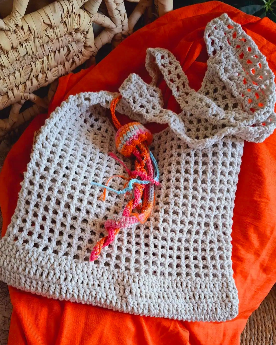 Coconut Mesh Bag