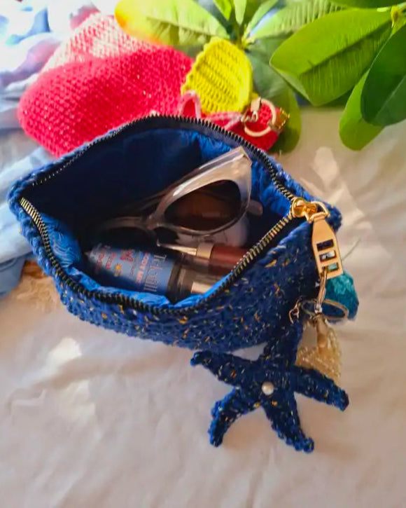 Blue Gleam Clutch