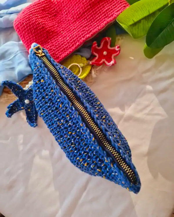 Blue Gleam Clutch