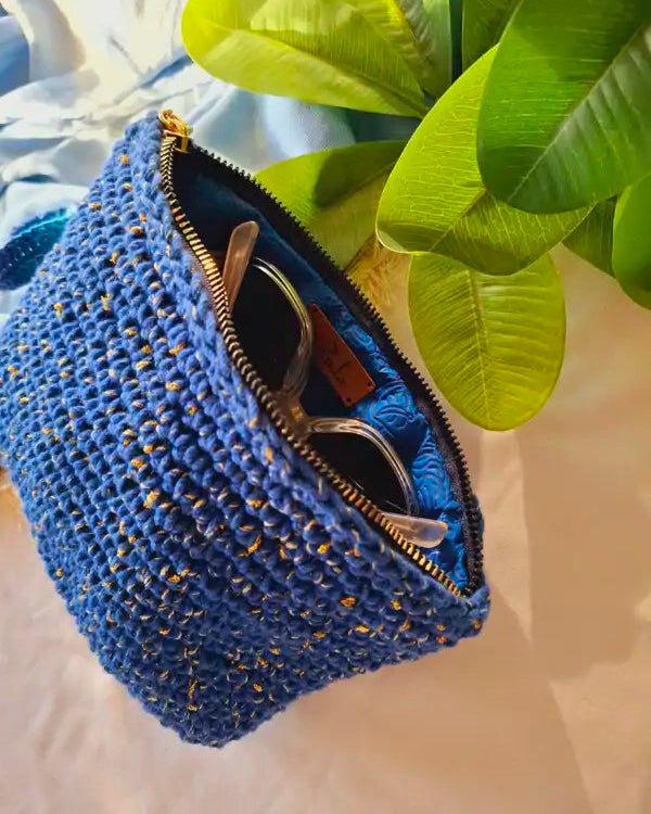 Blue Gleam Clutch