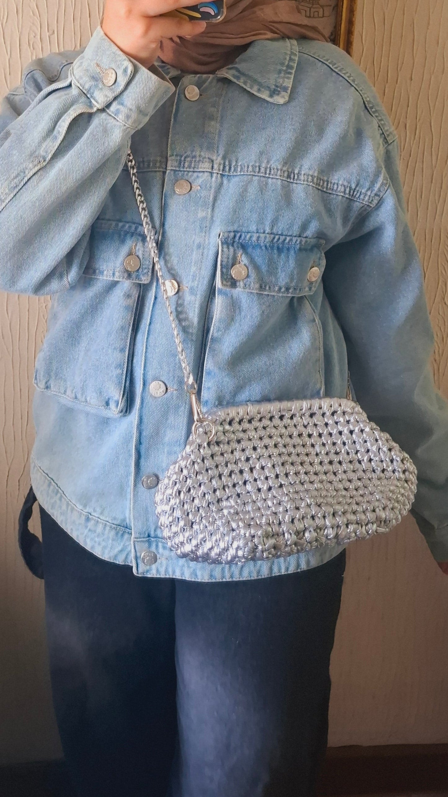 Silver Dream Clutch