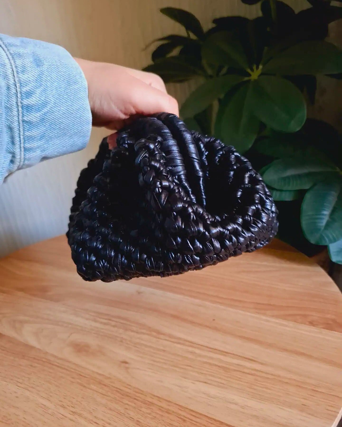 Mystic Black Clutch