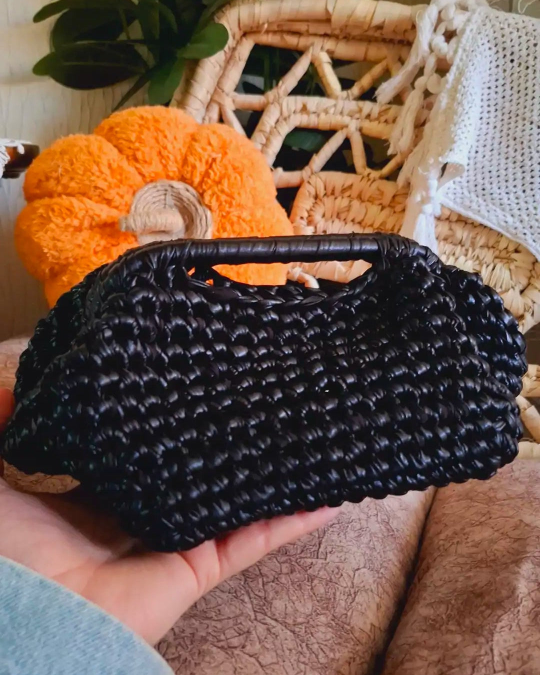 Mystic Black Clutch