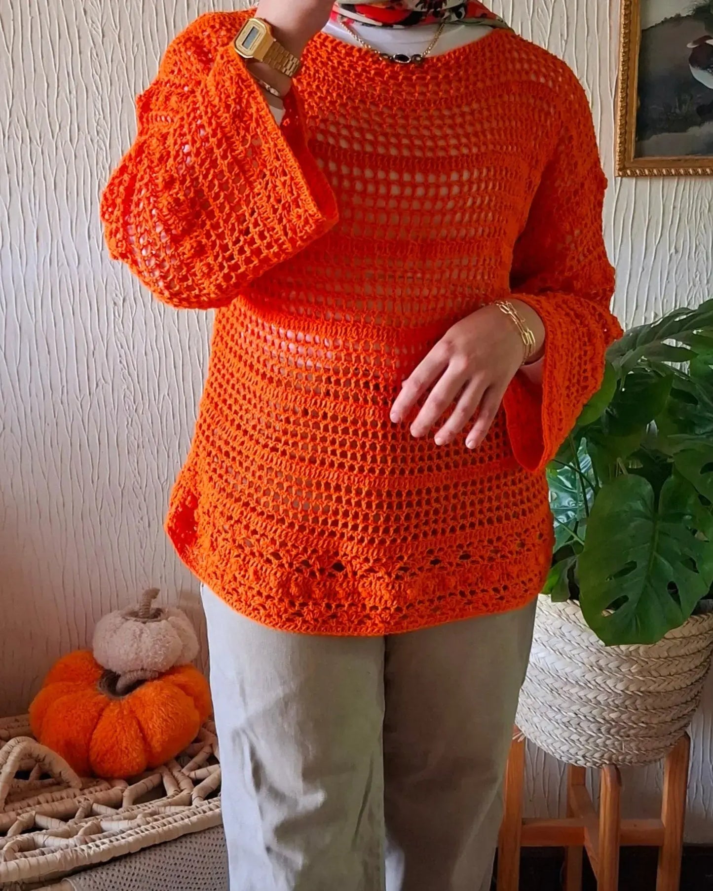 Nesma Crochet Blouse
