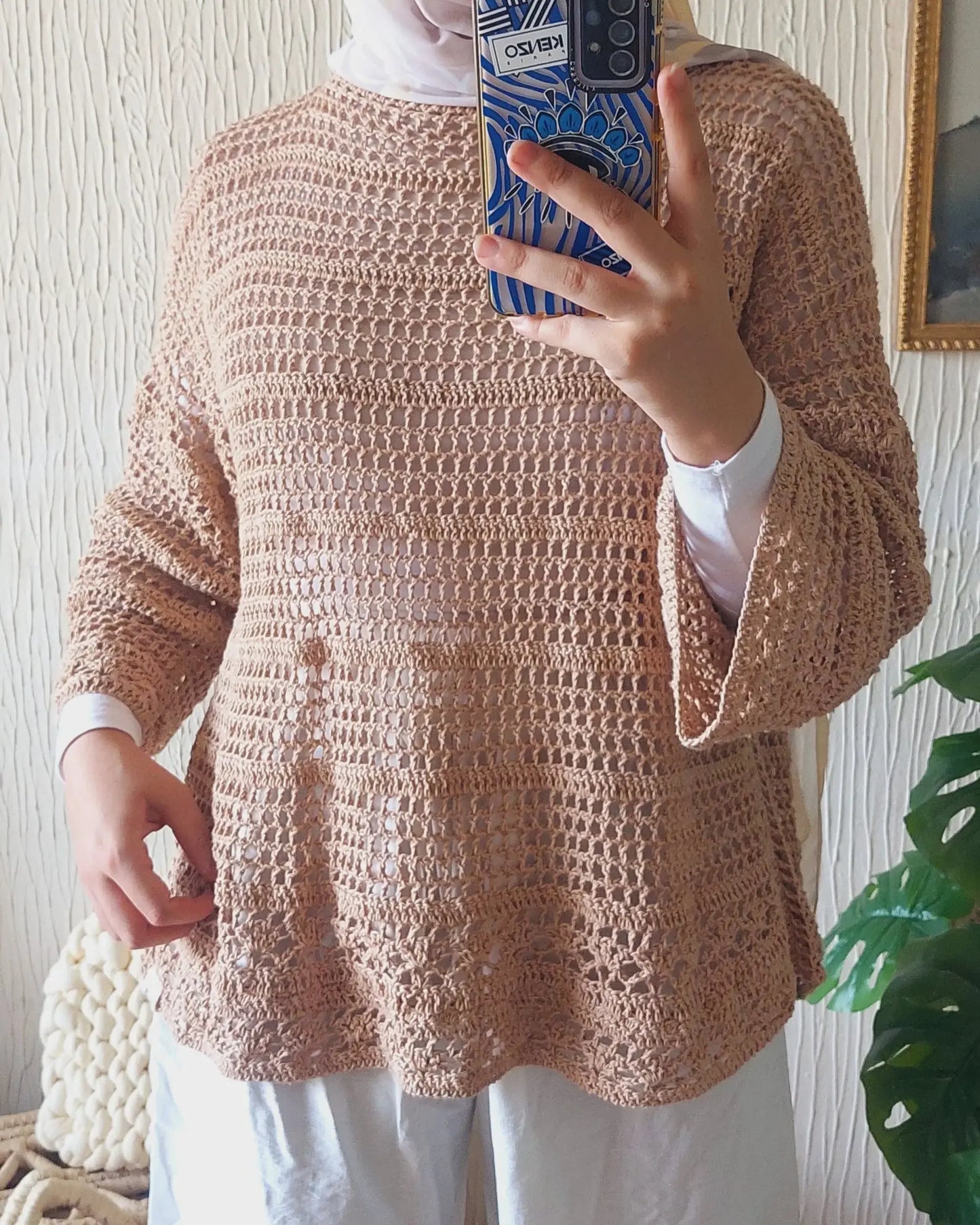 Nesma Crochet Blouse