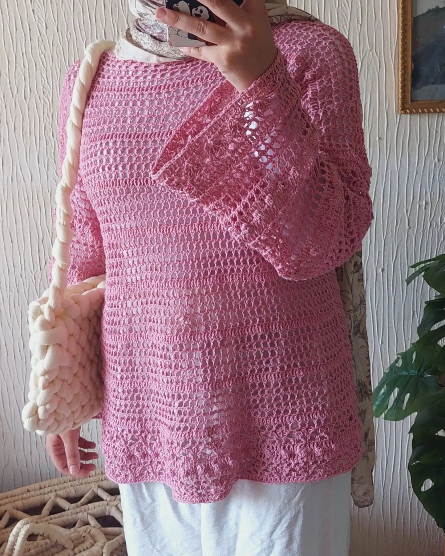Nesma Crochet Blouse