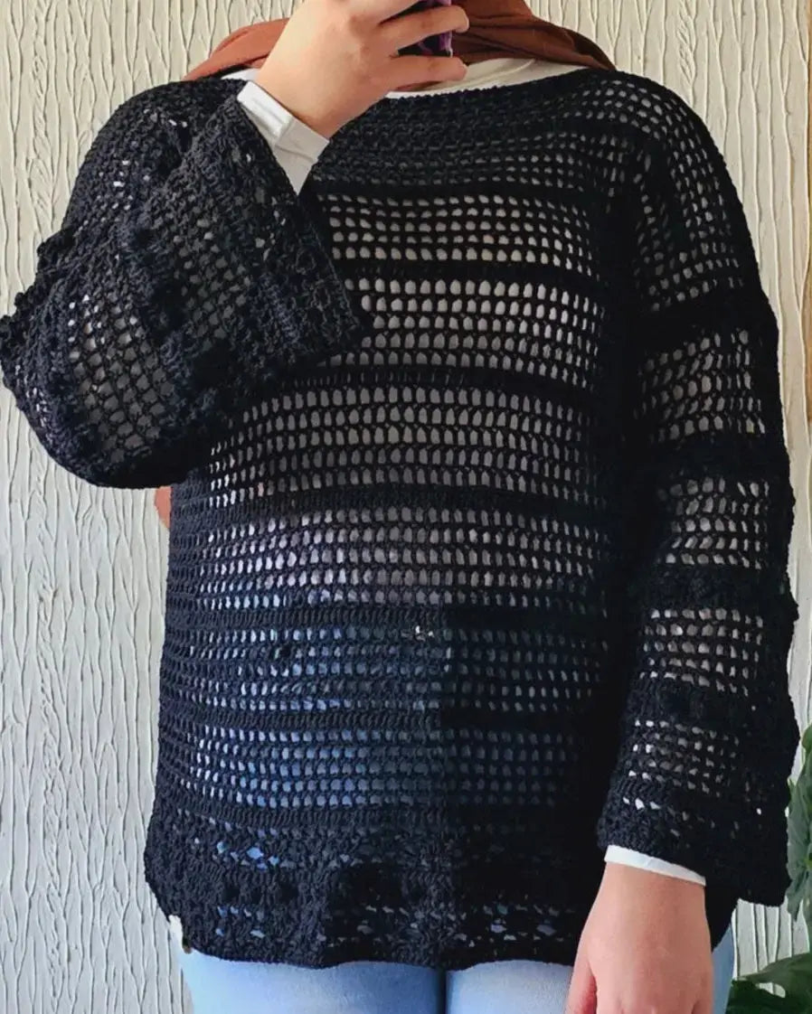 Nesma Crochet Blouse