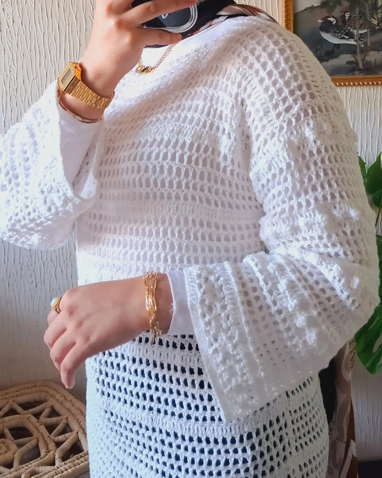 Nesma Crochet Dress