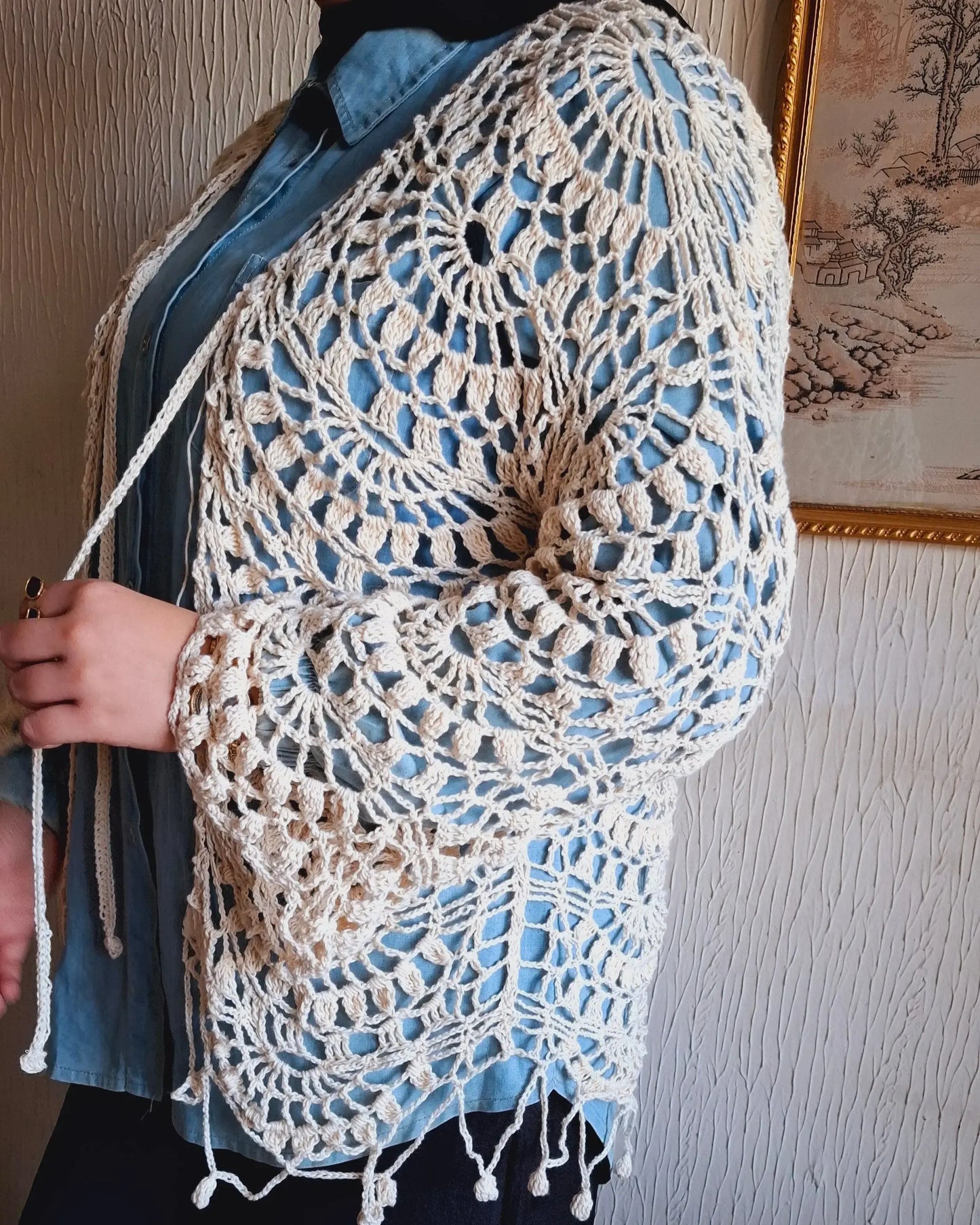 Boho Eye Cardigan