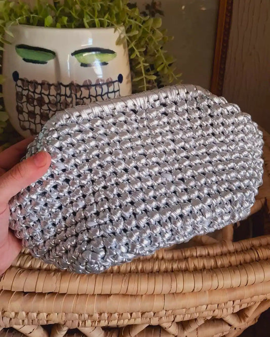 Silver Dream Clutch