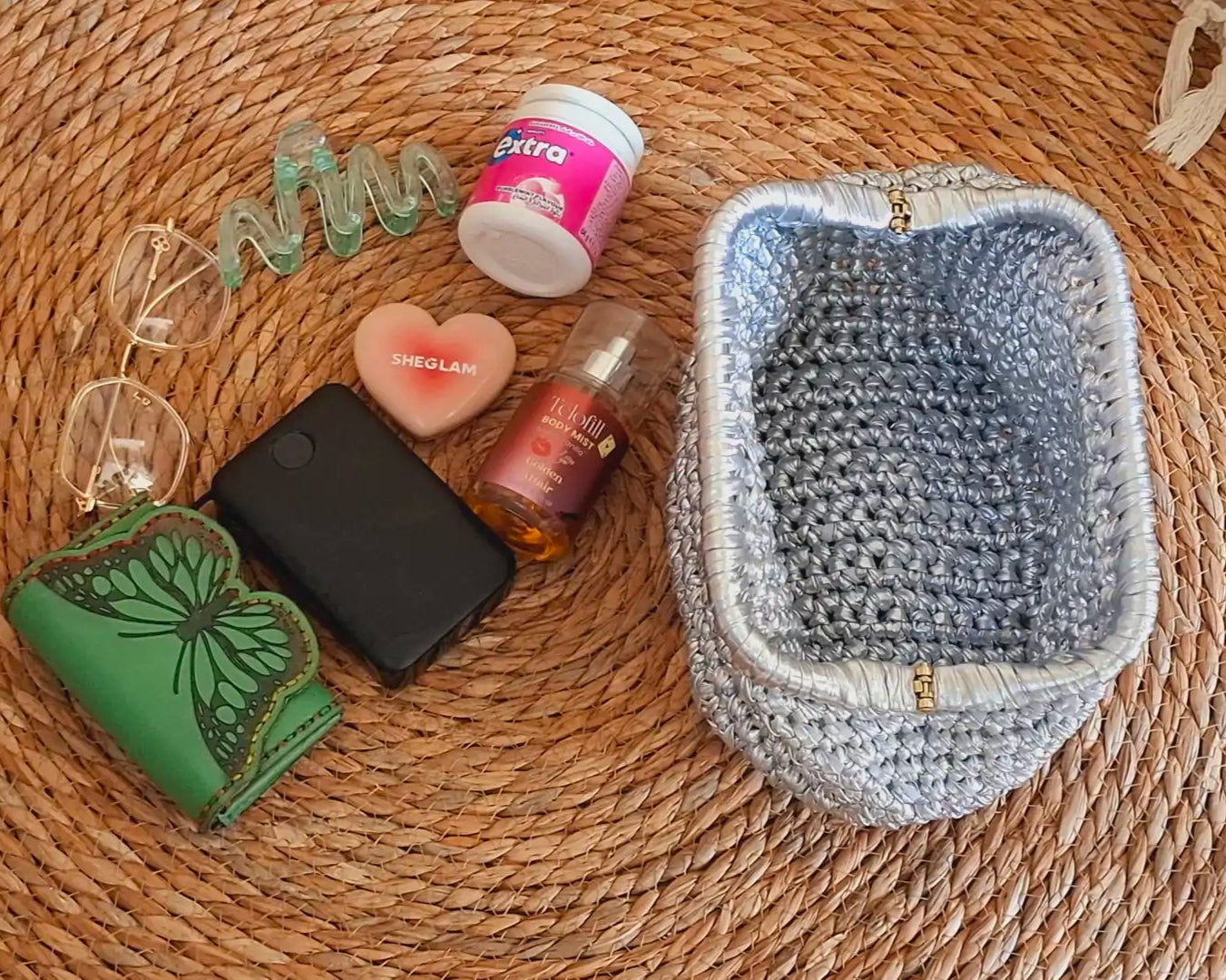 Silver Dream Clutch