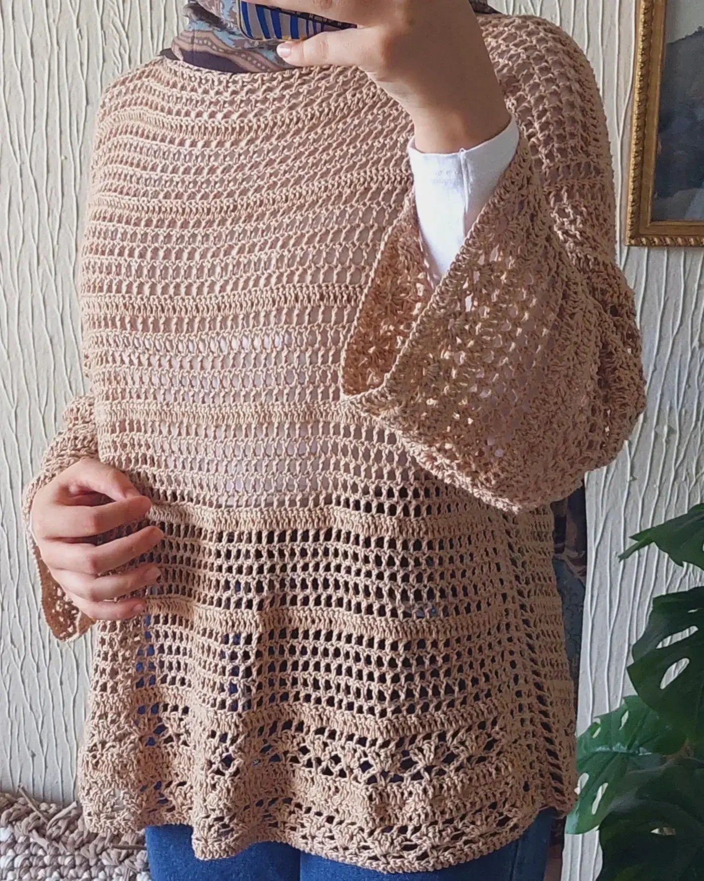 Nesma Crochet Blouse