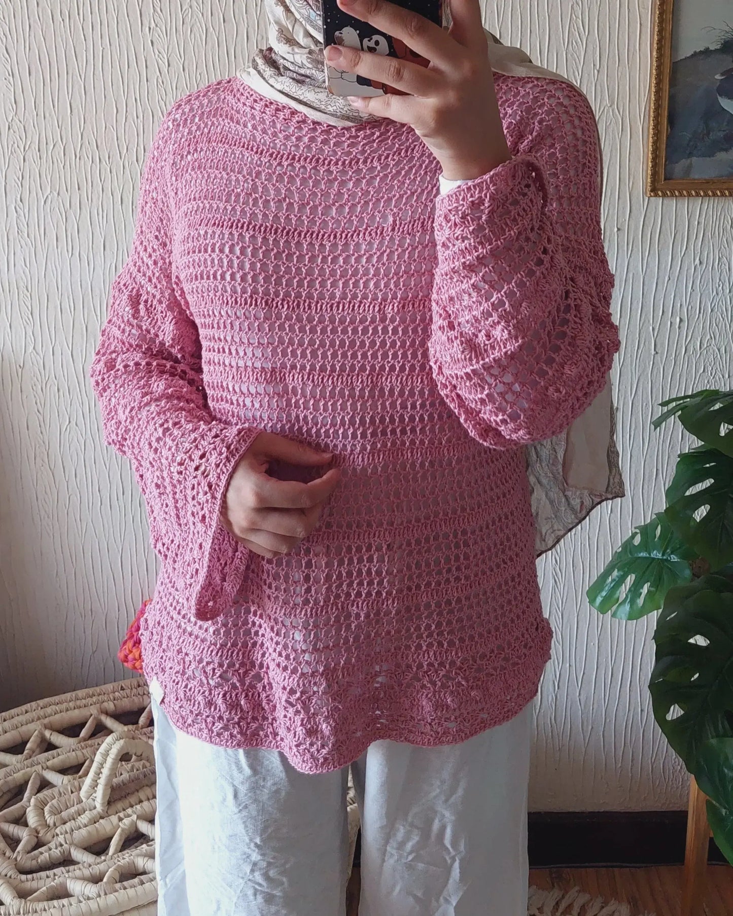 Nesma Crochet Blouse