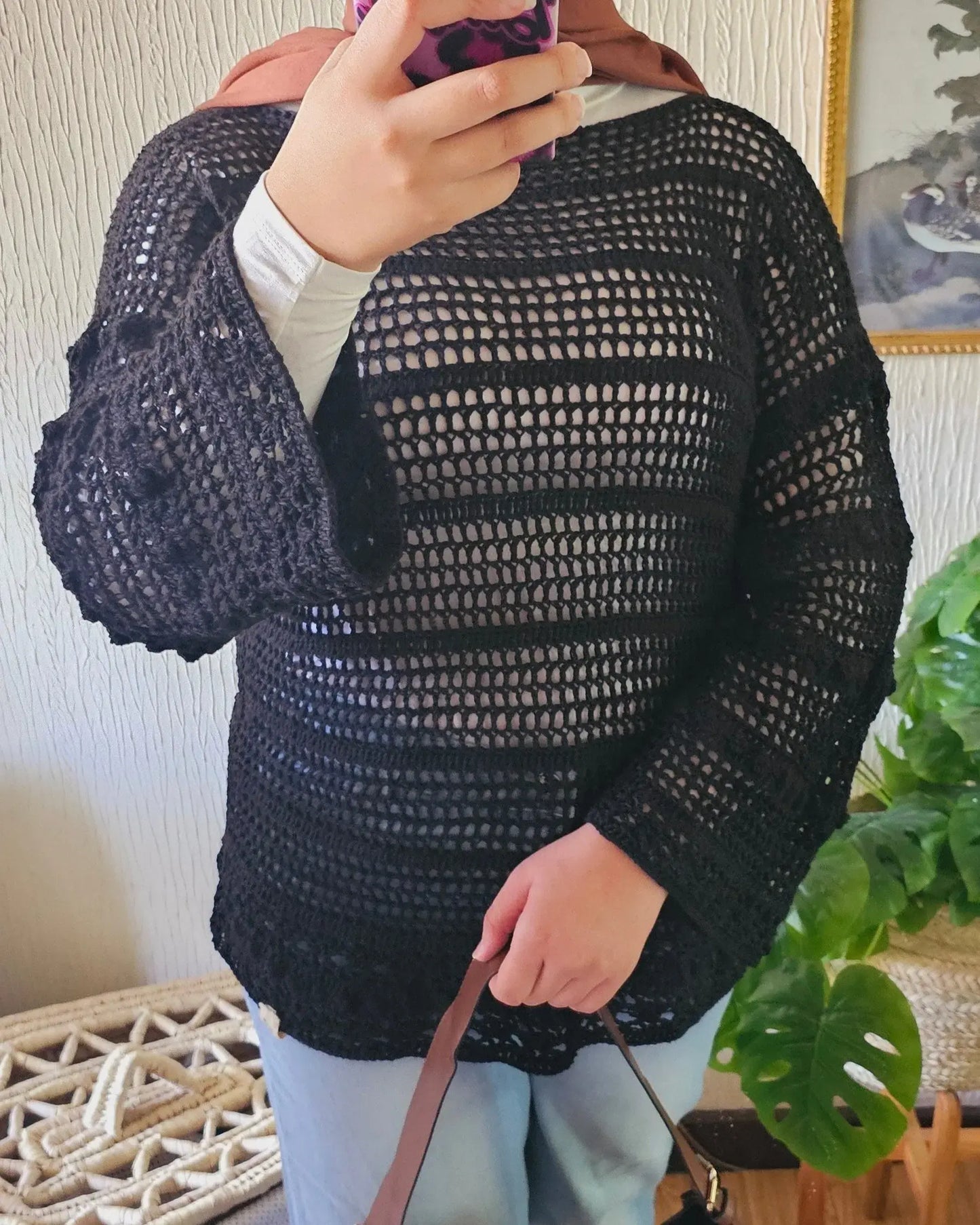 Nesma Crochet Blouse