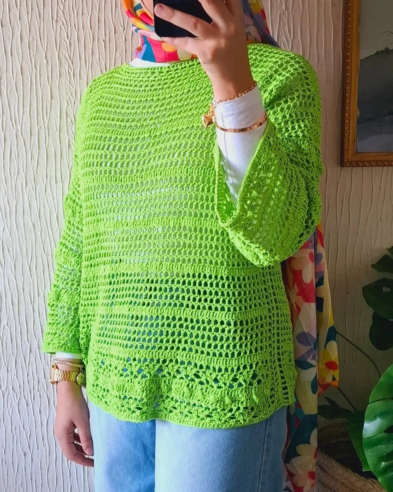 Nesma Crochet Blouse