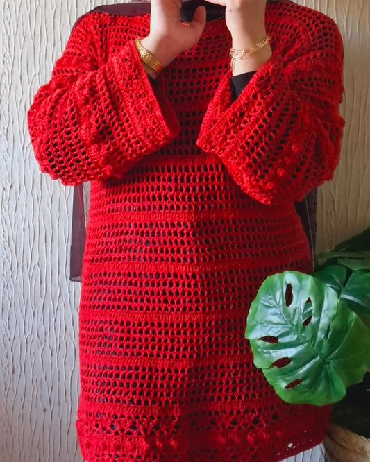 Nesma Crochet Dress