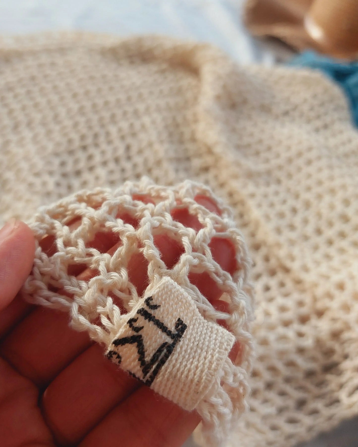 Coconut Crochet Mesh Top