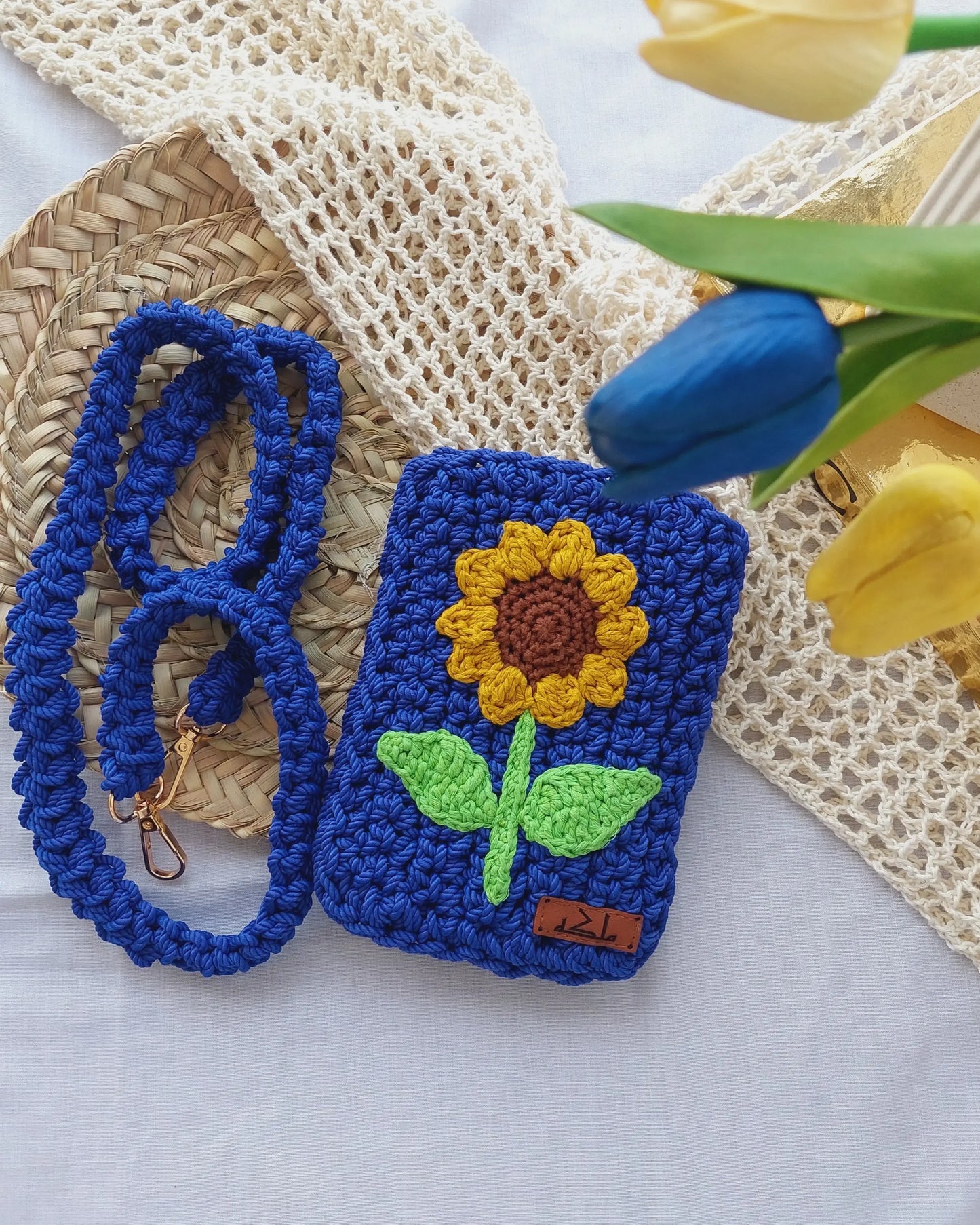 Sunflower Mobile Bag