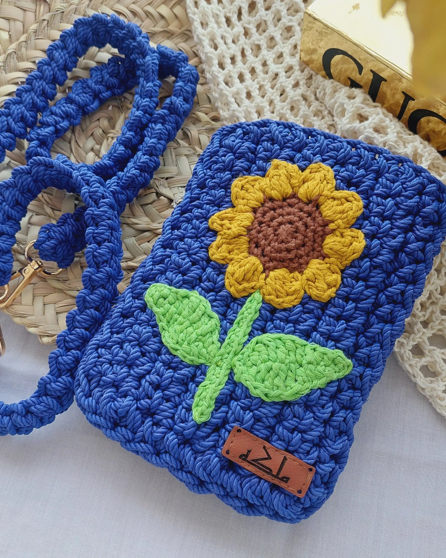 Sunflower Mobile Bag