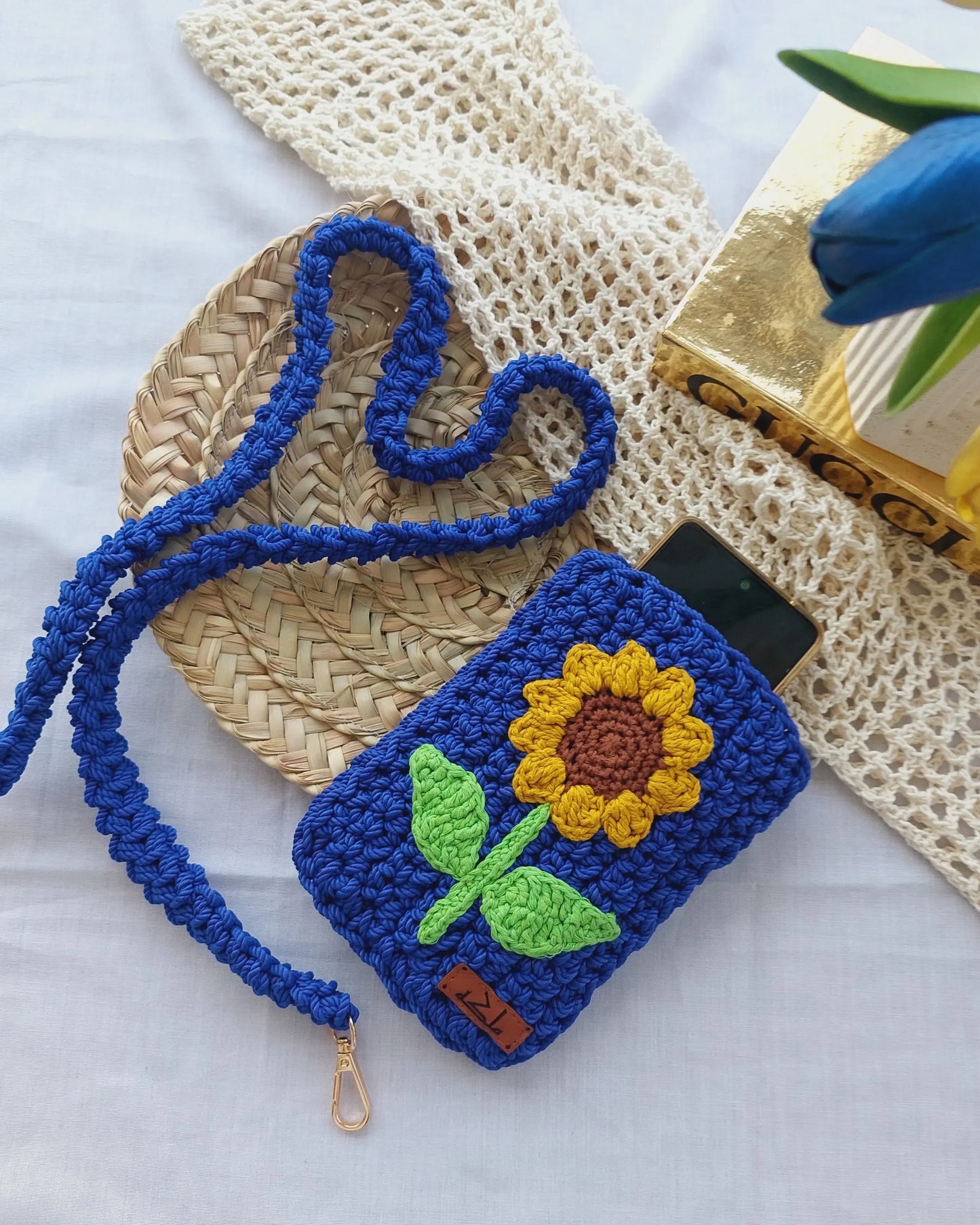 Sunflower Mobile Bag