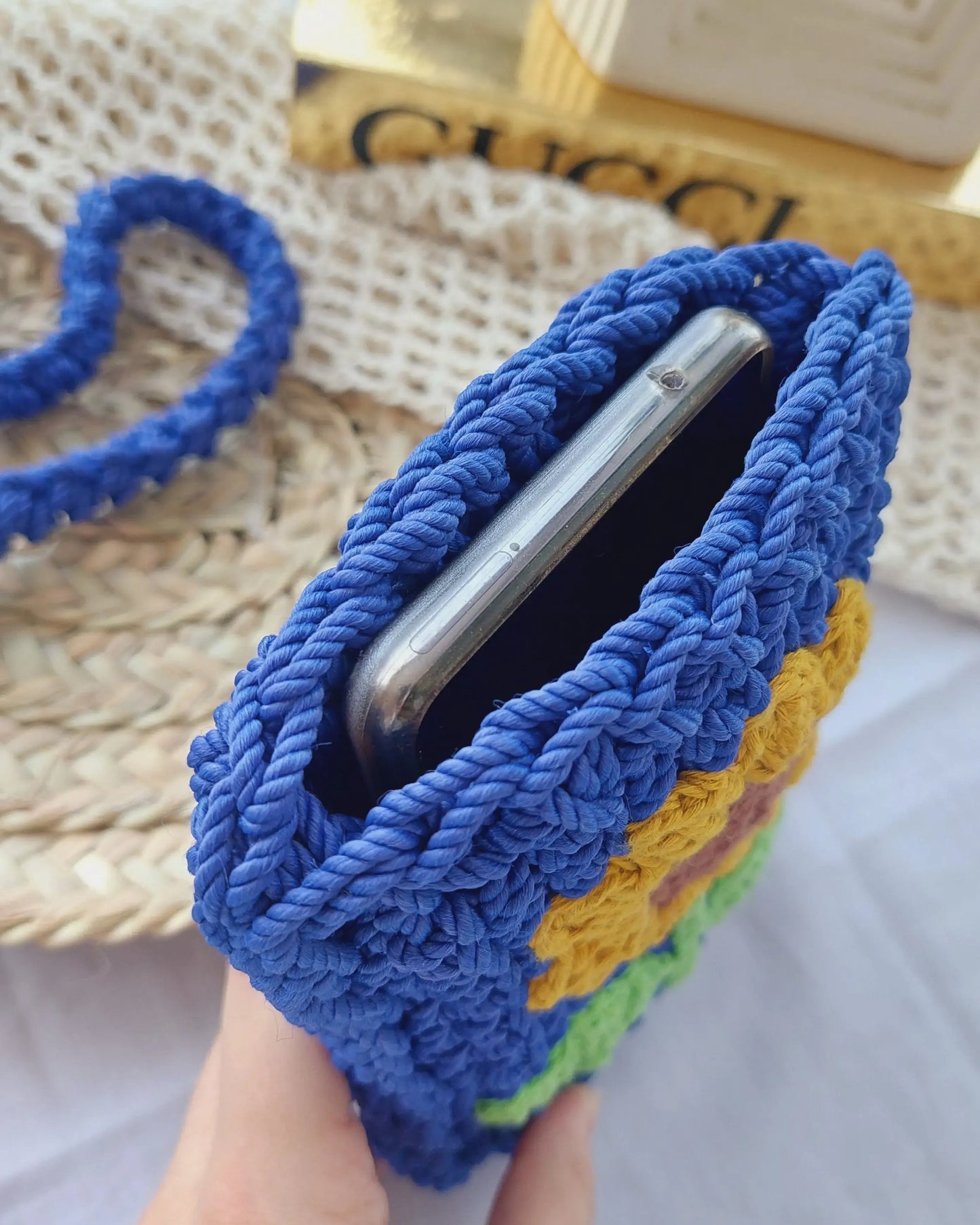 Sunflower Mobile Bag