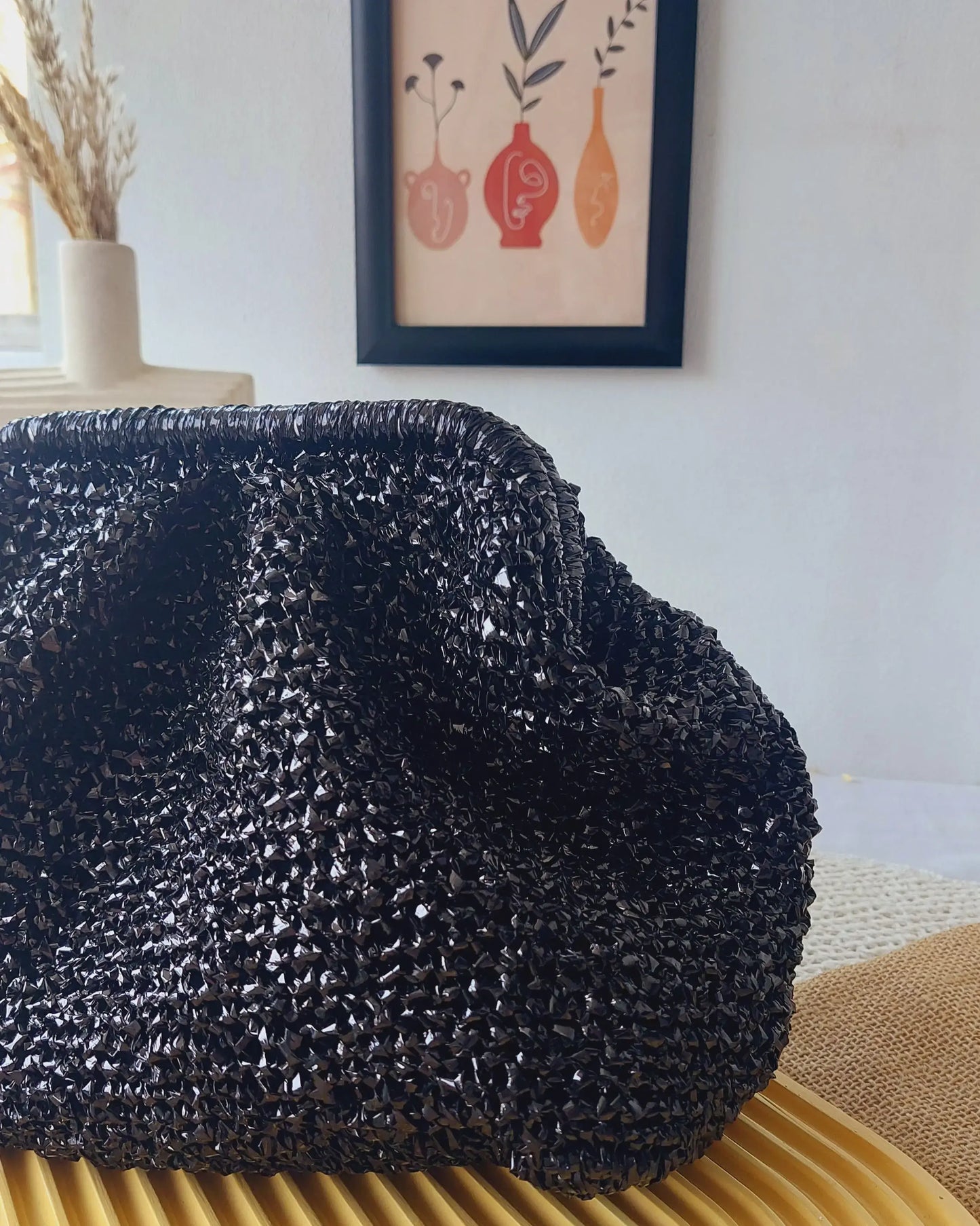 Noir Elegance Clutch