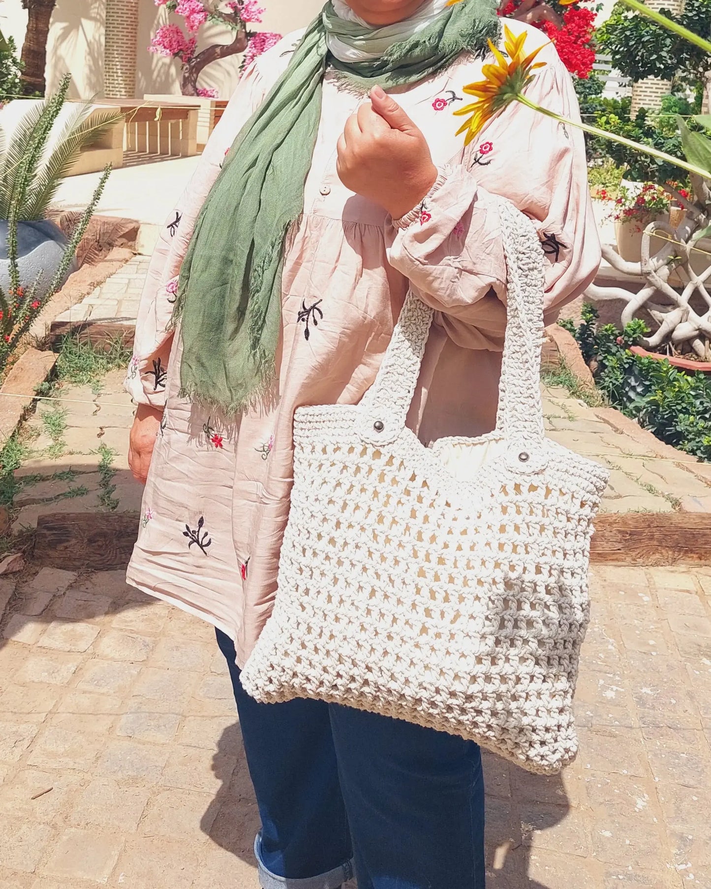 Net Cotton Bag