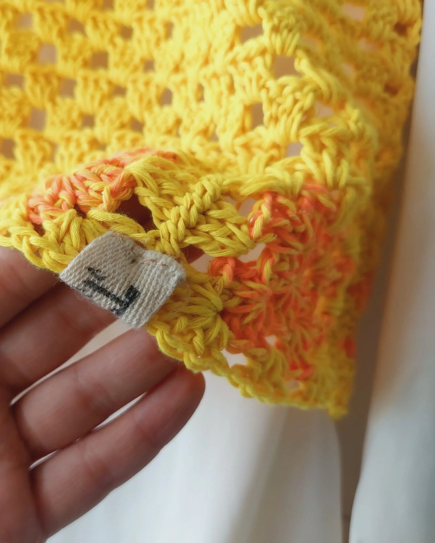 Sunshine Summer Crochet Vest