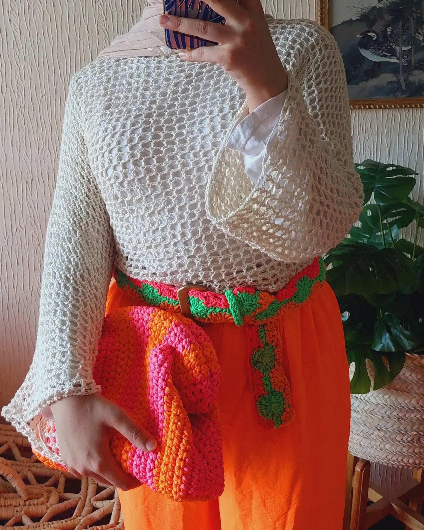 Sunset Pop Clutch